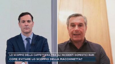 Lo scoppio della caffettiera, tra gli incidenti domestici rari