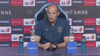 Allegri: "Ottima rosa, posso usare più schemi"