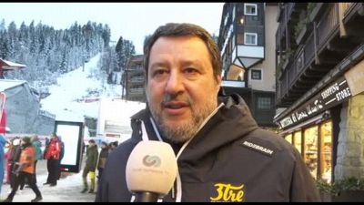 Olimpiadi Milano-Cortina, Salvini: "Abbiamo recuperato ritardi"