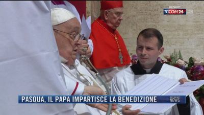Breaking News delle 21.30 | Pasqua, il Papa impartisce la benedizione