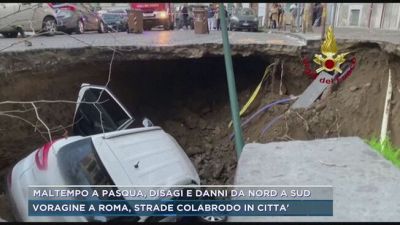 Maltempo a Pasqua, disagi e danni da nord a sud