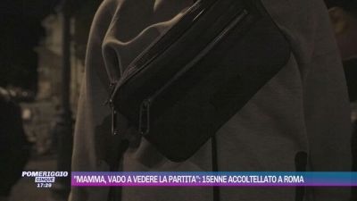 "Mamma, vado a vedere la partita": 15enne accoltellato a Roma