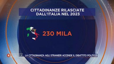 Agognata cittadinanza italiana