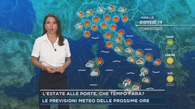 L'estate alle porte, che tempo farà?