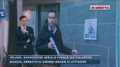 In diretta da Milano, rapinatore seriale al quartiere Baggio