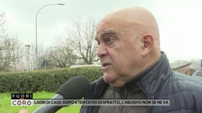 Ladri di case: dopo 4 tentativi di sfratto, l'abusivo non se ne va