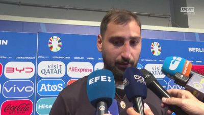 Donnarumma "Noi bruttissima partita, loro meritatamente ai quarti"