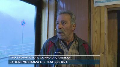 Omicidio Garzeno, "Ho trovato io il corpo di Candido"