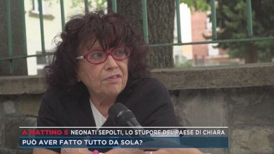 Neonati sepolti, lo stupore nel paese di Chiara