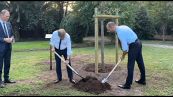 Wadephul a Roma, piantumato albero per 75 anni relazioni Italia-Germania