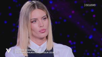 Sophie Codegoni: "La grande paura per mia figlia Celine Blue"