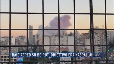 Breaking News delle 21.30 | Raid aereo su Beirut, obiettivo era Nasrallah
