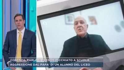 Cosenza, parla il preside picchiato a scuola