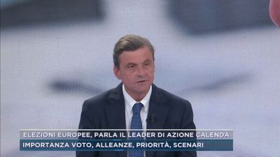 Elezioni europee, parla il leader di Azione, Calenda
