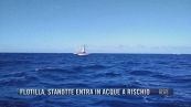 Breaking News delle 21.30 | Flotilla, stanotte entra in acque a rischio