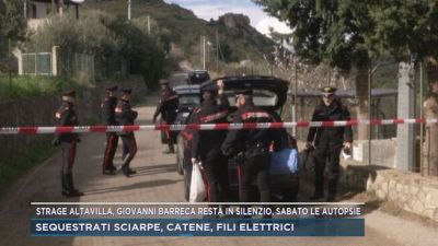 Strage Altavilla, Giovanni Barreca resta in silenzio, sabato le autopsie