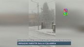 La neve arriva anche al sud, Catanzaro imbiancata