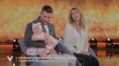 Damiano Carrara: "Vi presento mia moglie Chiara e mia figlia Dafne"