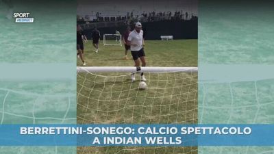 Berrettini-Sonego: Calcio spettacolo a Indian Wells