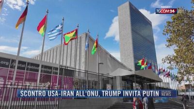 Breaking News delle 21.30 | Scontro Usa-Iran all'Onu, Trump invita Putin