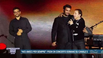 "Noi Amici per Sempre": Pooh in concerto domani su Canale 5