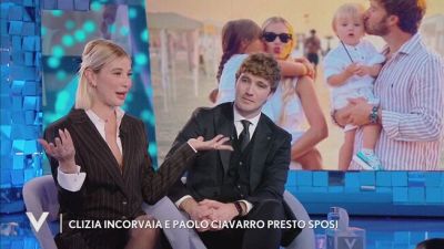 Paolo Ciavarro e Clizia Incorvaia presto sposi