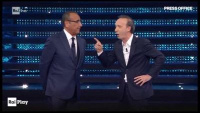 Sanremo, Benigni-show e il ringraziamento a Mattarella