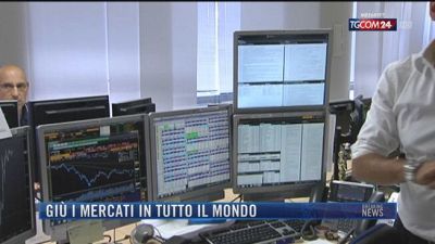 Breaking News delle 21.30 | Giù i mercati in tutto il mondo