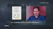 Andrea Sempio a Quarta Repubblica parla dello scontrino