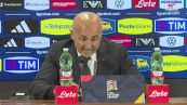 Italia, Spalletti: "Episodi che buttano all'aria la partita"