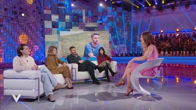Raoul Bova e gli attori de "I Fantastici 5"