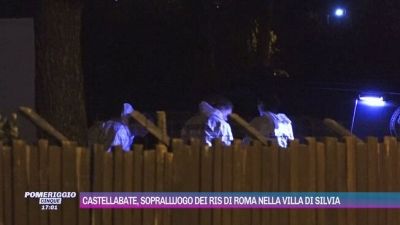 Castellabate, sopralluogo dei Ris di Roma nella villa di Silvia