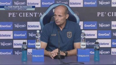 Allegri parte da Marassi