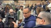 Conti a Piazza di Spagna per lo spot di Sanremo: oggi niente annunci