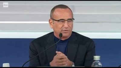Sanremo, Conti: video Papa girato il 12 gennaio, arrivato 1 febbraio