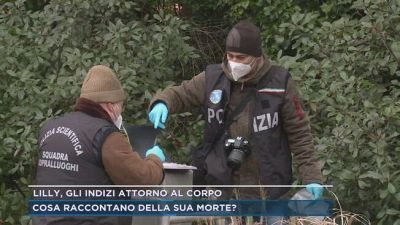 Lilly, gli indizi attorno al corpo