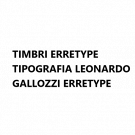 Timbri Erretype Tipografia Leonardo Gallozzi Erretype