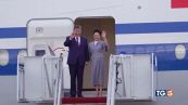 Trump accoglie Xi, attesa per il vertice