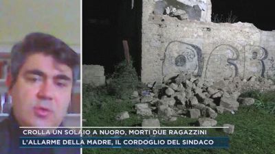 Nuoro, in collegamento con il sindaco Andrea Soddu