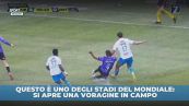 Voragine in campo