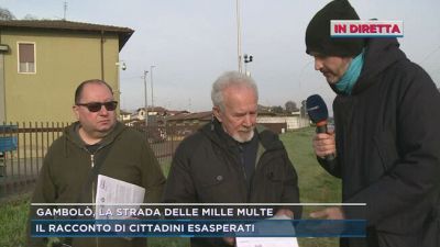 In diretta da Gambolò, dalla strada delle mille multe