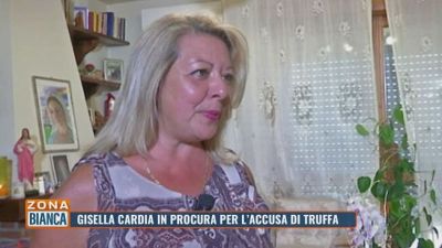 Gisella Cardia in Procura per l'accusa di truffa