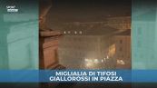 La Roma compie 98 anni: tifosi in delirio