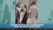 Rodri, che umiltà: da Pallone d'Oro al Mondiale al volo su un low cost