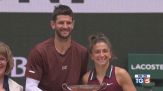 Il Roland Garros si tinge d'azzurro