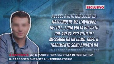 Siu, il marito: "Era già stata in psichiatria"
