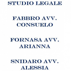 Studio Legale Fabbro Avv. Consuelo, Snidaro Avv. Alessia logo