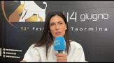Taormina Film Festival, Anna Valle madrina: la Sicilia mi appartiene