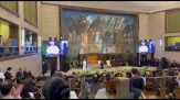 Discorso del Papa alla Sapienza, standing ovation e lunghi applausi