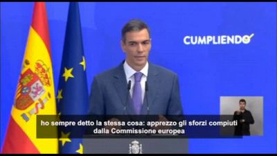 Dazi, Sanchez: sostengo accordo Usa-Ue ma "senza alcun entusiasmo"